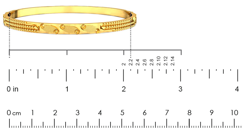 Bangle Size Chart In Mm